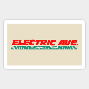 Montgomery Ward Electric Avenue Magnet